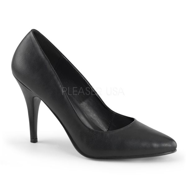 Klassischer Pumps in schwarz Kunstleder VANITY-420